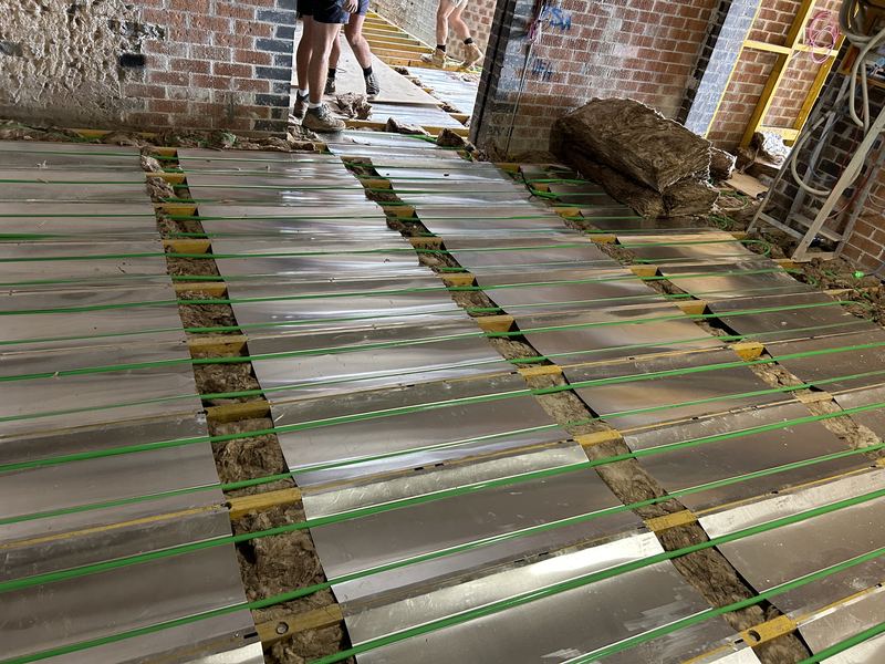 Under-Timber Hydronic Heating